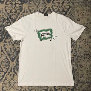 Icecream white/green logo Brand New No tags